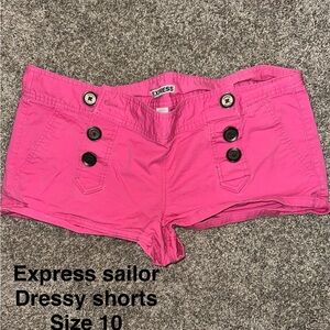 Express Pink Women's Dressy Shorts